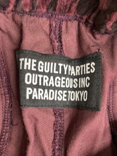 商品画像：22SS/LEOPARD VELVET SHORTS/S/コットン/BRD/レオパード 4