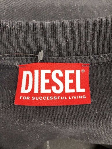 画像：DIESELT-JUST-bigoval/L/コットン/BLK3