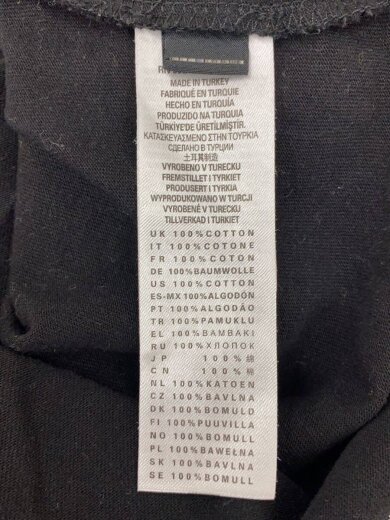 画像：DIESELT-JUST-bigoval/L/コットン/BLK4