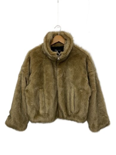 商品画像：ジャケット/XS/フェイクファー/BEG 1