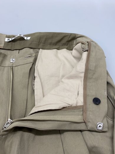 商品画像：26SS/2Tucked Curved Leg Trousers/2/コットン/KHK/NF261P05// 3