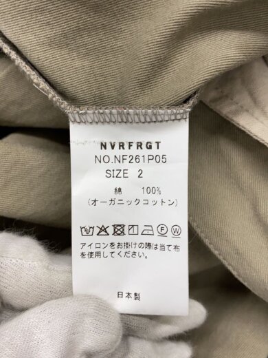商品画像：26SS/2Tucked Curved Leg Trousers/2/コットン/KHK/NF261P05// 5