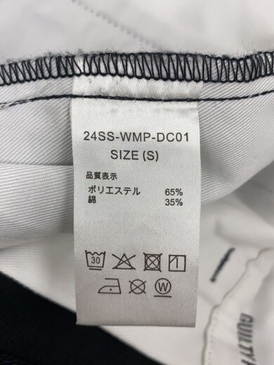 商品画像：24SS/PLEATED TROUSERS/S/ポリエステル/BLK/無地/24SS-WMP-DC01// 5
