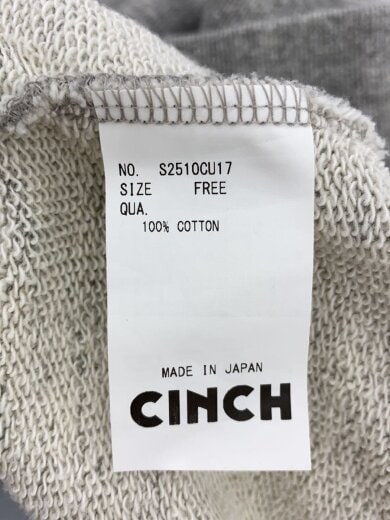 商品画像：スウェット/FREE/コットン/GRY/S2510CU17// 4