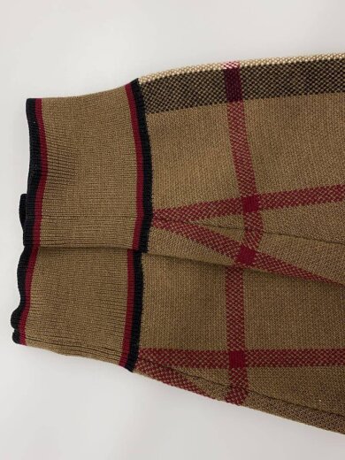 商品画像：21AW/CHECK WOOL JACQUARD SWEATER/M/8036603/背タグヨゴレ// 6