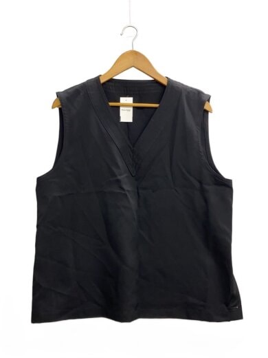 商品画像：23AW/PULL OVER KARATE VEST/4/ウール/BLK/RM232-004// 1