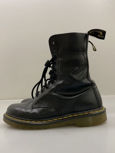 商品画像：10ホール/レースアップブーツ/UK6/BLK/レザー// 1