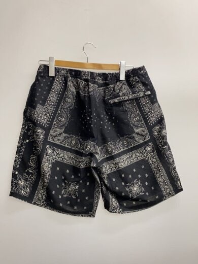 商品画像：ALOHA VENT SHORT_アロハベントショーツ/XL/ポリエステル/BLK/総柄 2