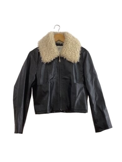 商品画像：2WAY COMPACT FAKELEATHER/S/フェイクレザー/BLK/01320630420// 1