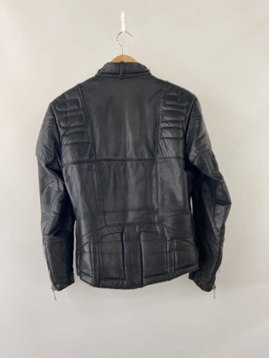 商品画像：パデッドライダースジャケット/M/レザー/BLK// 2