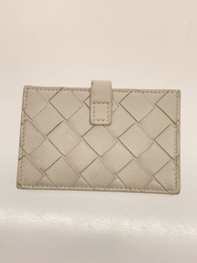 商品画像：カードケース/レザー/WHT/無地/メンズ 2