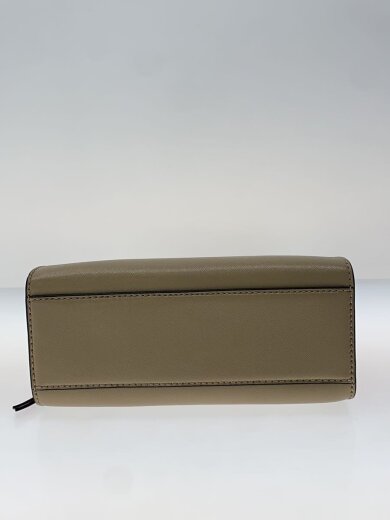 商品画像：ハンドバッグ/レザー/BEG/無地 4