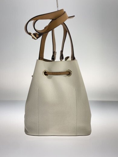 商品画像：COSTANZA/コスタンザ/2Wayハンドバッグ/ショルダーバッグ/レザー/WHT/無地 3