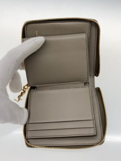 商品画像：2つ折り財布/レザー/GRY/レディース/862522　1125 7