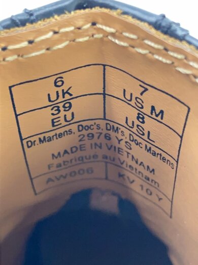 商品画像：ドクターマーチン/2976 YS Chelsea Boots/サイドゴアブーツ/UK6/BLK/レザー 5