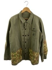 P-44/USMC/カモフラ切替/ヘリンボーン/ジャケット/42/KHK/BR12525