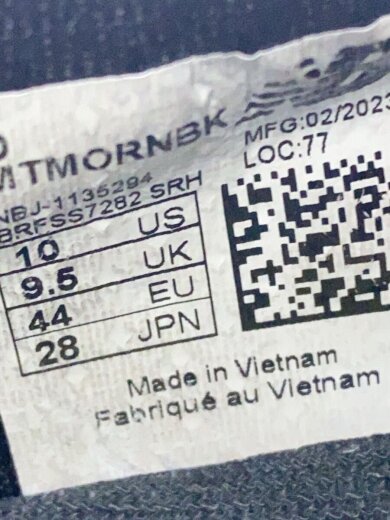 商品画像：ローカットスニーカー/28cm/BLK/MTMORNBK// 5