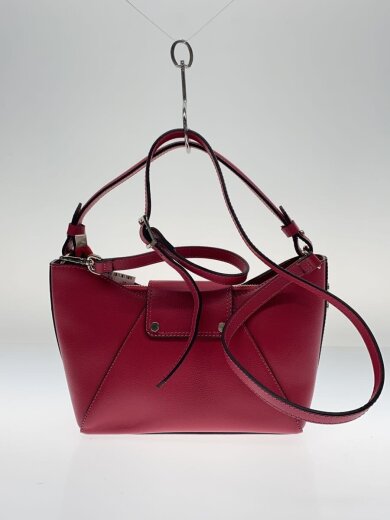 商品画像：イタリア製/ワンショルダー/ショルダーバッグ/レザー/PNK/無地 3