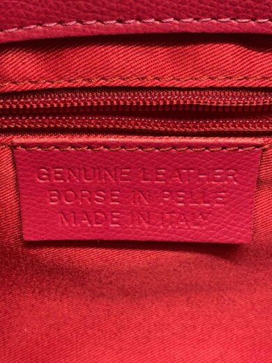 商品画像：イタリア製/ワンショルダー/ショルダーバッグ/レザー/PNK/無地 5