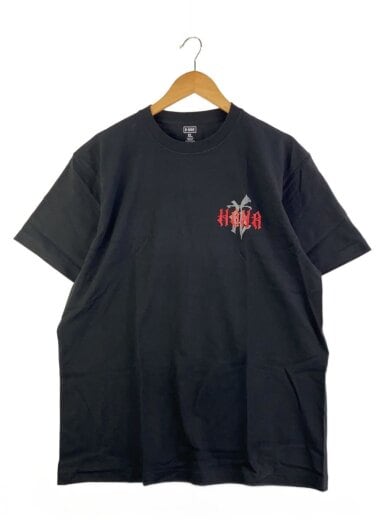 商品画像：HANA ロゴTシャツ/Tシャツ/XL/コットン/BLK/プリント/B-RAVE24020// 1