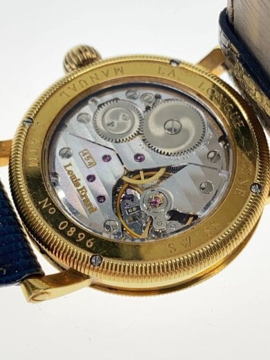 商品画像：Louis Erard/手巻腕時計/アナログ/レザー/GLD/GRN/0896// 3