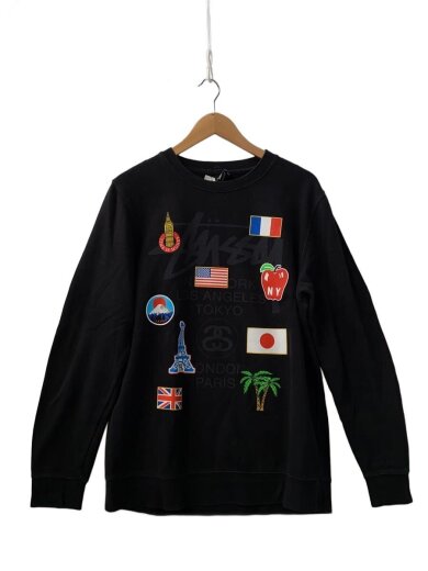 商品画像：ステューシー/STUSSY/スウェット/L/コットン/BLK// 1