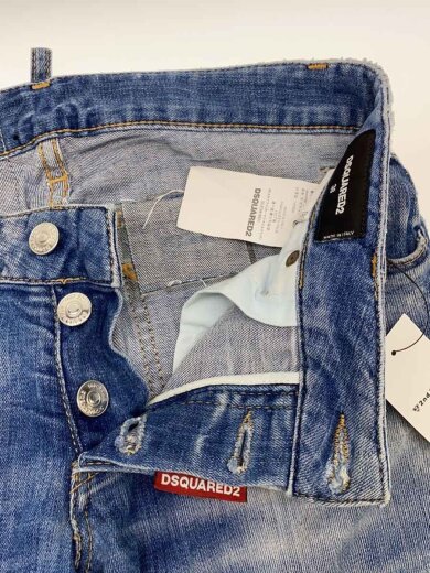 商品画像：ボトム/38/デニム/IDG/無地/S72LB0114/Jennifer Cropped Jean/ダメージ// 3