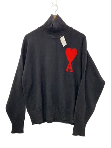 商品画像：21AW/コットンニットタートルネックセーターニット・セーター(厚手)/コットン/BLK/A21FK009.016// 1