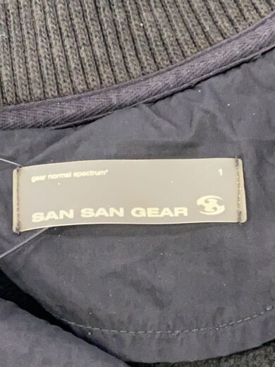 商品画像：23FW/フリースジャケット/--/ポリエステル/GRY/無地/THIRD KIT/ニット素材/トップス// 3
