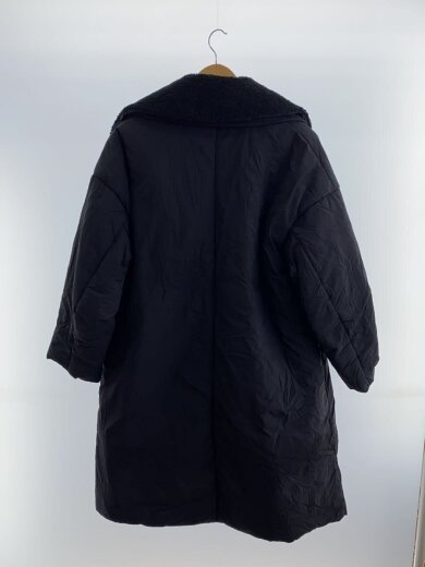 商品画像：ナノユニバース/6692211316/中綿コート/2/ナイロン/ブラック/無地// 2