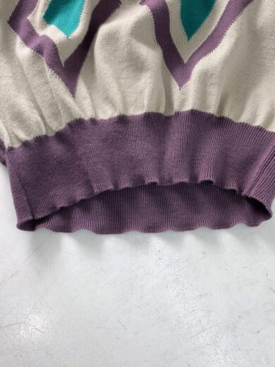 商品画像：ニットベスト(薄手)/S/ウール/PUP/092-17308-9459// 6