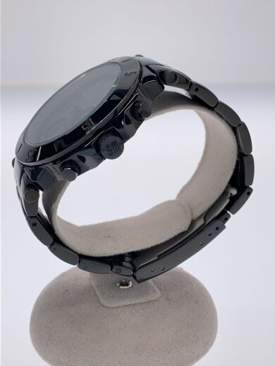 商品画像：salvatore marra/クォーツ腕時計/アナログ/ステンレス/BLK/BLK 2