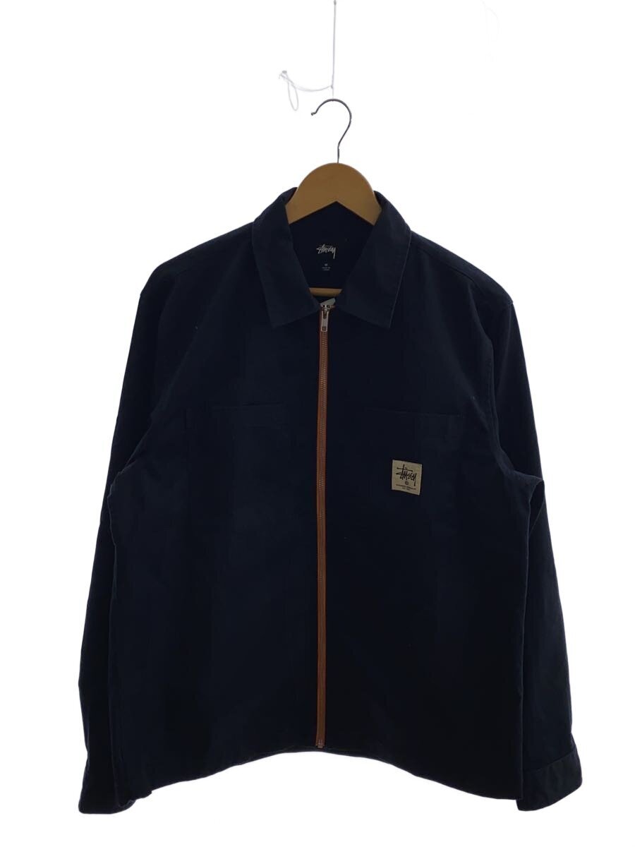 STUSSY / ジャケット/M/コットン/NVY