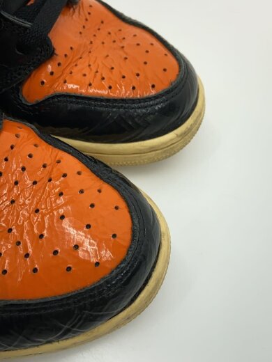 商品画像：AIR JORDAN 1 RETRO HIGH OG/エアジョーダン1レトロハイ/ブラック/555088-028/ 7