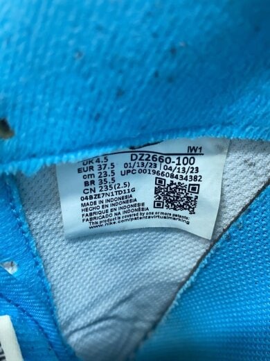 商品画像：AIR FORCE 1 LV8 2_エア フォース 1 LV8 2/--/BLU 5