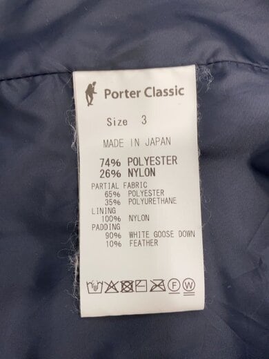 商品画像：ダウンジャケット/3/ポリエステル/BLK 4