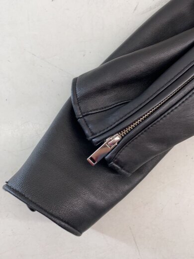 商品画像：シングルライダースジャケット/1/羊革/BLK/109250002 5