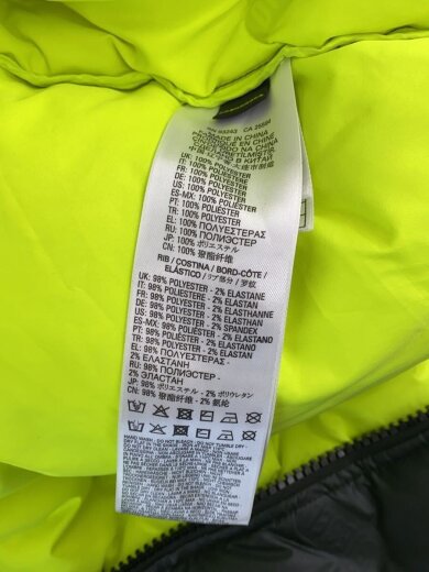 商品画像：ダウンジャケット/XS/ナイロン/BLK 4