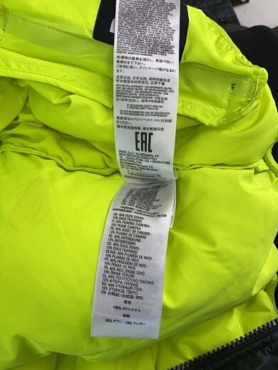 商品画像：ダウンジャケット/XS/ナイロン/BLK 5