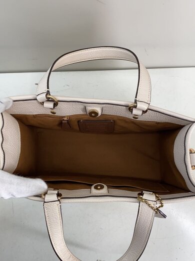 商品画像：ハンドバッグ/レザー/WHT/C2004 6