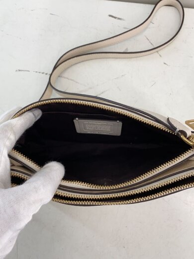 商品画像：ショルダーバッグ/レザー/WHT/F34265// 6