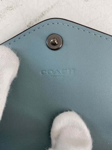 商品画像：長財布/--/BLU/無地/レディース 3