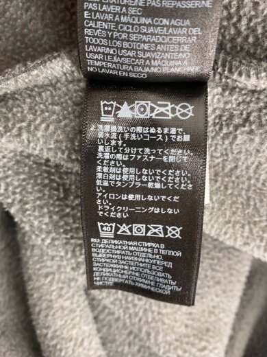 商品画像：フリースジャケット/--/--/GRY/A3KEXGVD 4