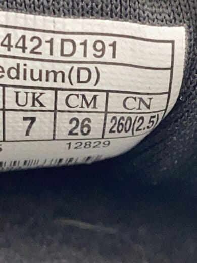 商品画像：ローカットスニーカー/26cm/WHT/1104421D191 5