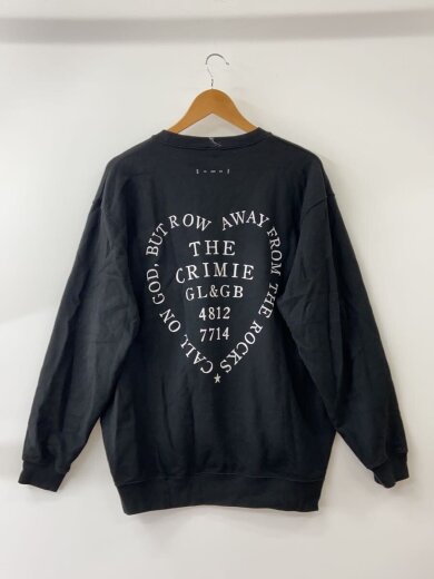 商品画像：スウェット/XL/コットン/BLK/無地/CR1-02D1-CW06 2