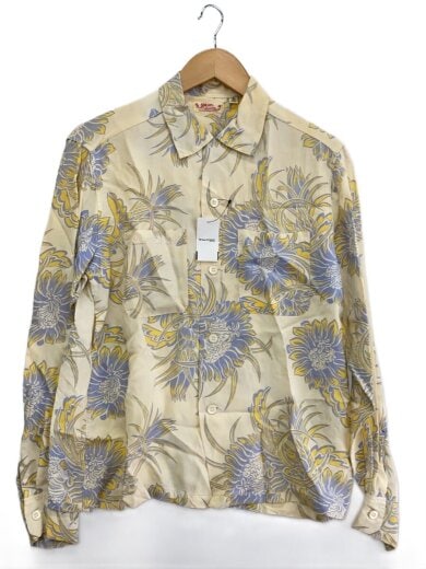 商品画像：アロハシャツ/S/レーヨン/CRM/総柄/SS22689 1