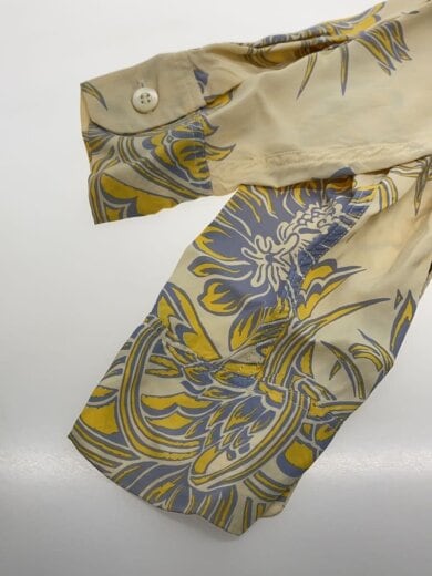 商品画像：アロハシャツ/S/レーヨン/CRM/総柄/SS22689 5