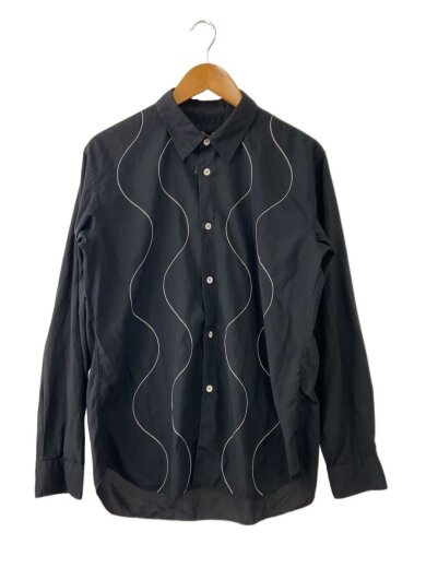 商品画像：長袖シャツ/M/--/BLK/無地// 1