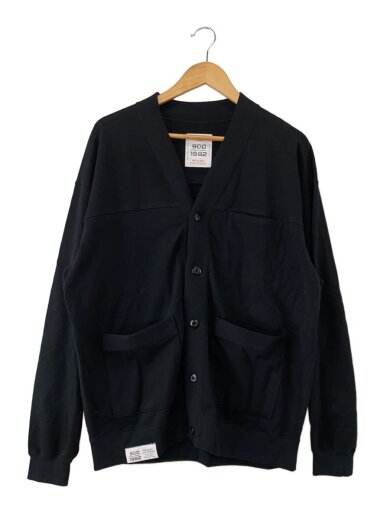 商品画像：カーディガン(薄手)/L/コットン/BLK/AMJ25066 1
