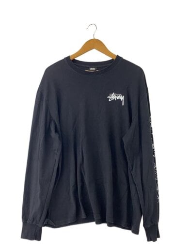 商品画像：長袖Tシャツ/--/--/BLK/無地 1